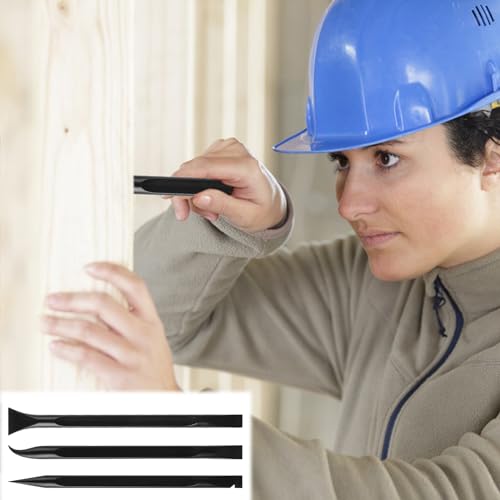 12 Pieces Plastic Putty Knife Set 2" / 3" / 6" Flexible Scraper Tool and Detail Scraper Tool Multipurpose Spatula Paint Scrapers, for Spackling, Patching, and Painting Wood or Wall