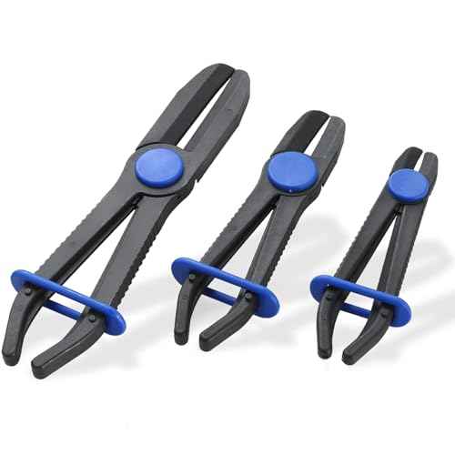 3PCS Clamp Pliers Set - Versatile Pinch Off Plier Set for Flexible Hoses, Brake Hoses, Fuel Lines (3PCS)