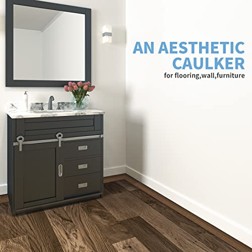 Art3d 4 ft Brown Floor Transition Strip - Laminate Floor Divider