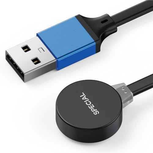 TUSITA MCC S Magnetic Charging Cable Only Compatible with Olight Flashlight Baldr RL Mini S BL, PL-Mini 1 2 - Special,100cm