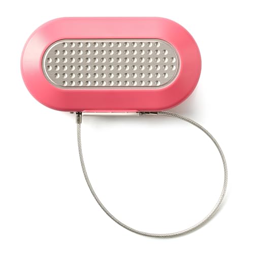 Master Lock Pink Portable Small Lock Box, Set Your Own Lock Combination Portable Safe, Personal Travel Safe for Phone, Passport, Money, ?5900DPNK
