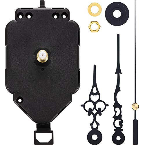 Hicarer Quartz Clock Mechanism Replacement Shaft 0.9 Inch / 23 mm Longueur de la Tige