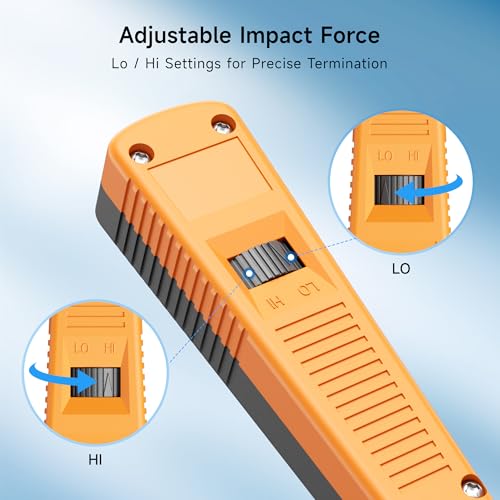 Cable Matters Ethernet Punch Down Tool with 110 Blade for Cat 8/7/6A/6/5e