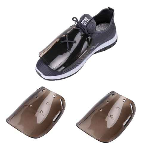 Universal Size Metatarsal Guards for Work Boots: Unisex Safety Shoe Covers and Boot Toe Protectors, Suitable for Most Laced Safety Shoes and Boots