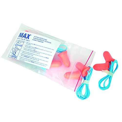 Howard Leight by Honeywell MAXIMUM Corded Disposable Foam Earplug 5-Pair Vending Pack