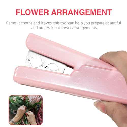 Rose Thorn Stripper Tool for Flower Stripper Leaf Thorn Remover Outdoor Gardening Flower Arrangement Pliers