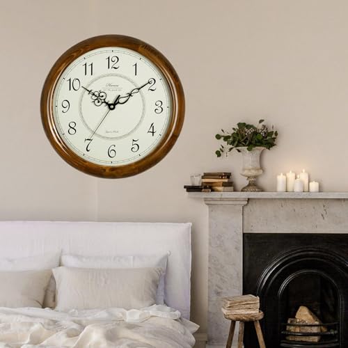 TLARTDF 2Pcs Quartz Clock Mechanism Kit with 16mm & 23mm Sizes Silent Sweep Movement & 5 Set Hands - DIY Wall Clock Replacement Parts