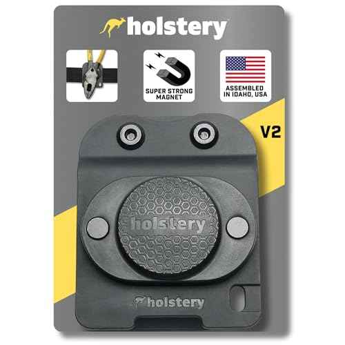 MagMaster | Magnetic Tool Holder - Strong Clip-On Belt Magnet Holster for Screws, Nails, Hammer, Sockets, Pliers, Screw Driver, Trowel, Drill Bit, Wrench, or Any Magnetic Tools and Hardware