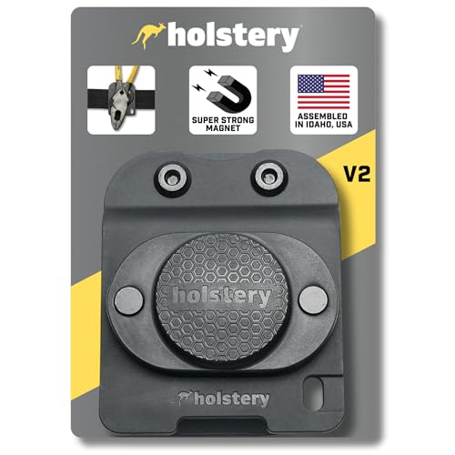 MagMaster | Magnetic Tool Holder - Strong Clip-On Belt Magnet Holster for Screws, Nails, Hammer, Sockets, Pliers, Screw Driver, Trowel, Drill Bit, Wrench, or Any Magnetic Tools and Hardware