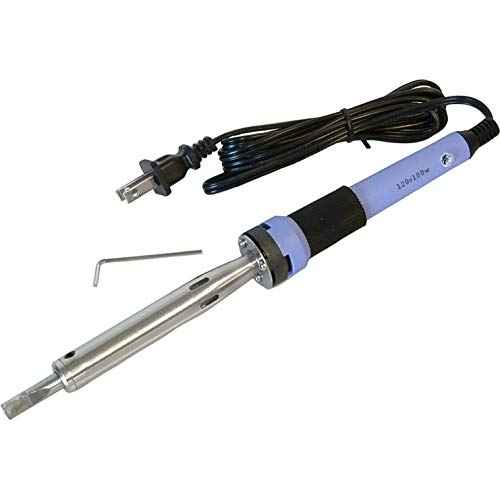 BiNARi Glass Studio 100W Soldering Iron - Compact, Chisel Tip, 1000F, Corded Electric