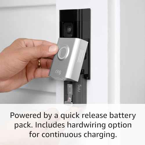 Ring Battery Doorbell Plus | Head-to-Toe HD+ Video, motion detection & alerts, and Two-Way Talk