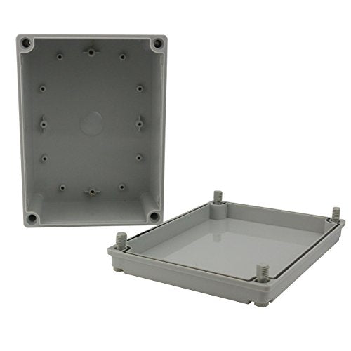 Ogrmar 8x6x4 Inch Plastic IP65 Dustproof Junction Box Waterproof Enclosure