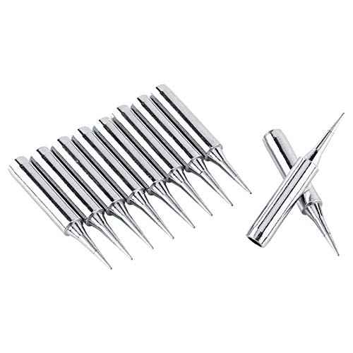 10Pcs Soldering Tips, Mechanic Soldering Iron Tips Replaceable Micro Soldering Iron Tips, 900M-T-I Detail Soldering Tips for k601