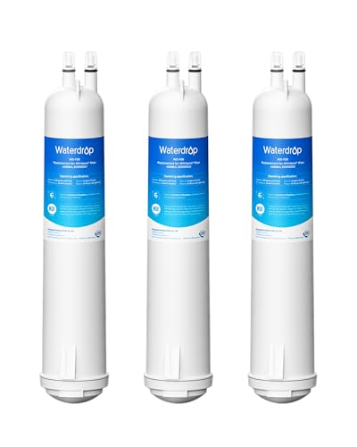Waterdrop 3-Count Refrigerator Water Filter Replacement for Filter 3 - NSF Certified