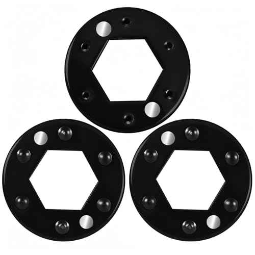 Zookpr 3 Pack RW8942 Oscillating Multitool Accessory Adaptor for Rockwell RW8942 Sonicrafter, Fit Other Sonicrafter Oscillating Tool Accessories