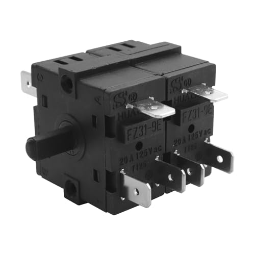 SURPOUF FZ31-9E/FZ31-10 Oven Function Rotary Switch for Cuisinart TOA-60 & Beelicious