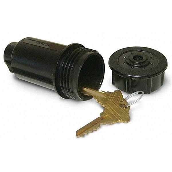 Black Sprinkler Key Hider - Lockout & Fire Safety Accessory, 3.75 Inch