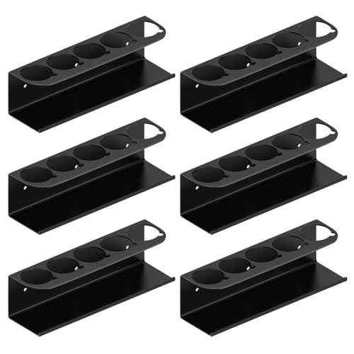 Touri 2 Pack Spray Can Holder for Garage and Workspace, Wall-Mounted Steel Aerosol Can Holder (10 Cans)