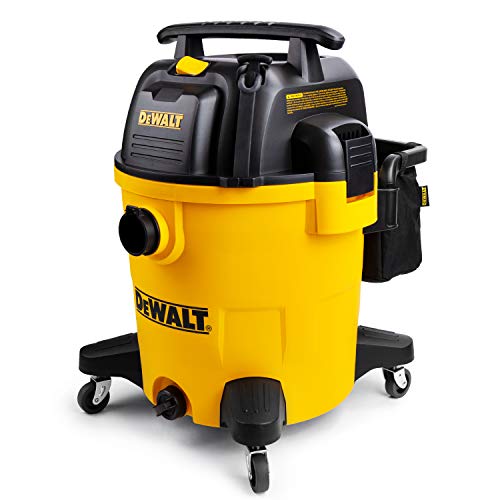 Yellow 12 Gallon DEWALT Wet/Dry Shop Vacuum 5.5 HP with Hose & Accessories