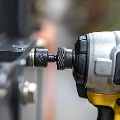 NEIKO 10068A Nut Driver Set, For Impact Drill and Driver, 20 Piece, 1/4¡± Hex Small Nut Driver Bit Set, Metric and Standard, 4-12 mm & 5/32¡±-1/2¡±, CR-V Steel, Nutsetter Driver Bits