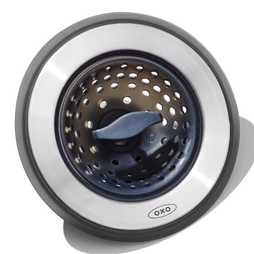 OXO Good Grips 2-In-1 Sink Strainer and Stopper - Kitchen Drain Solution