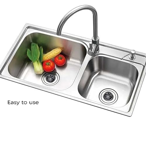 3-Inch Garbage Disposal Splash Guard & Sink Stopper - Universal Rubber Fit