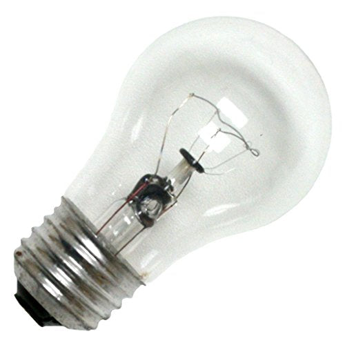 GE 40A15 40-Watt Appliance Light Bulb for Ranges, Refrigerators & Microwaves