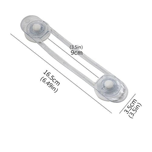 10X Child Baby Cupboard Cabinet Safety Lock Pet Proofing Door Drawer Fridge Kids (16.5cm-10pcs)