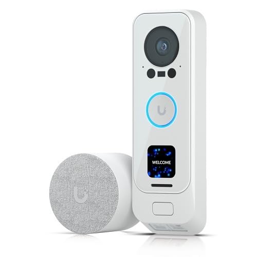 G4 Doorbell Pro PoE Kit – Dual-Camera Smart Doorbell with IR, 2-Way Audio, PoE Chime, IPX4, NDAA Compliant, White