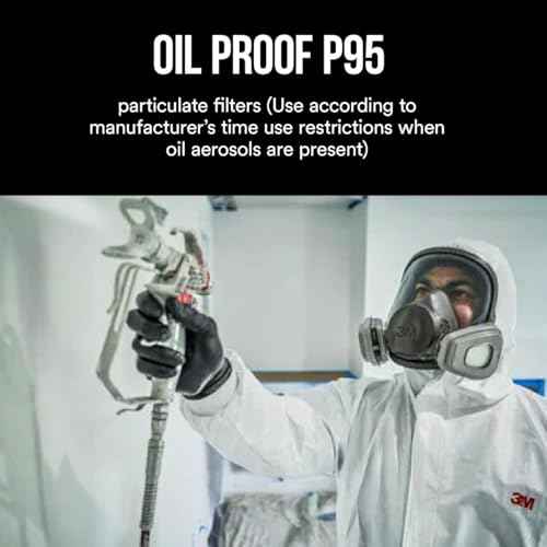 3M Organic Vapor Performance Cartridge, 3 Pairs, For Use With 3M 6000, 6500 & 7500 Series Facepieces, NIOSH-APPROVED OV For Use Against Certain Organic Vapors, Easy-To-Attach Design (6001P3-DC)