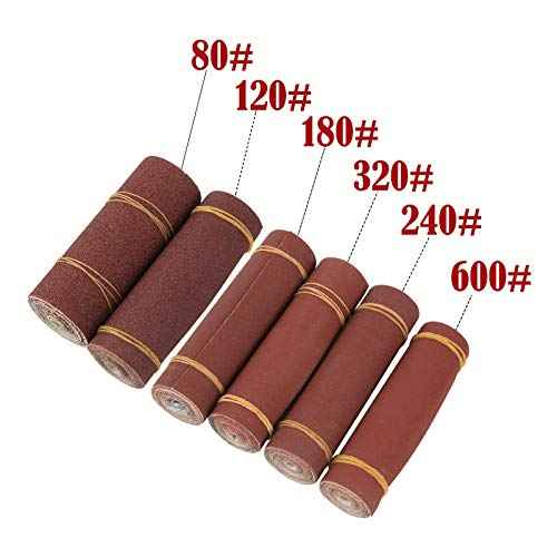 Emery Cloth Roll, 1 M 240 Grits Abrasive Flexible Cloth Polishing Sandpaper for Sanding Cleaning Copper Pipe & Fittings DIY Tools