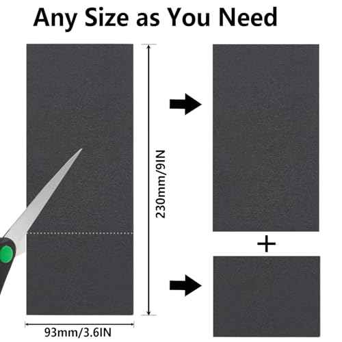 30PCS 150 Grit Sandpaper, 9 x 3.6 Inch Wet Dry Coarse Sand Paper for Wood Furniture Finishing Drywall Metal Sanding Paper, Automotive Sandpaper Sheets