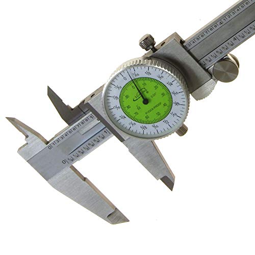 iGaging Dial Caliper 6" Fractional & Decimal Inch Combination Dual