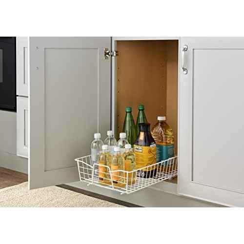 ClosetMaid 53052 14-Inch Wide Cabinet Organizer, White