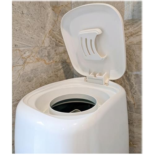 Replacement Lid Assembly for Diaper Genie Complete (Old Model) - 3D Printed White PLA