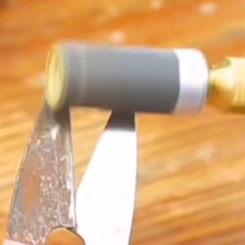 JUNLINX 10 Pcs Mixed Grit Sandpaper Drum, 1/8 Inch Shank Abrasive Sanding Bite Sandpaper Sticks Set for Dremel Rotary Tools