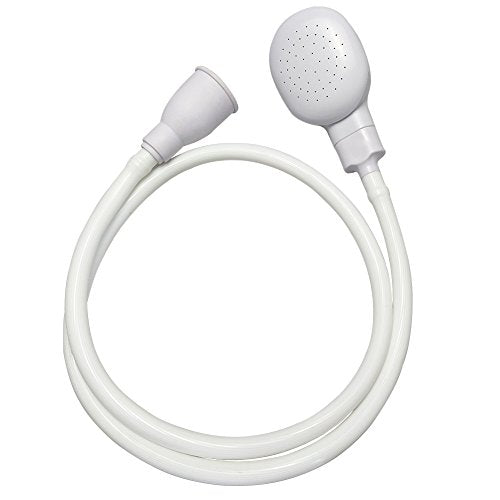 U-BCOO White Portable Shampoo Sink Spray Hose 1M/41.5IN for Hair, Baby & Pet Bathing