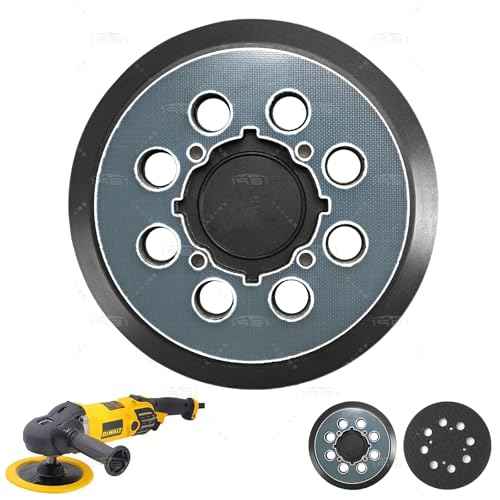 Sander Pads, 2 Pack 5" 8 Hole Hook and Loop Orbital Sander Pad Replacement for DWE6420,DWE6421 6421K DWE6423 6423K DCW210B (4 Screw Holes Sanding Part for DWE64233 & N329079)