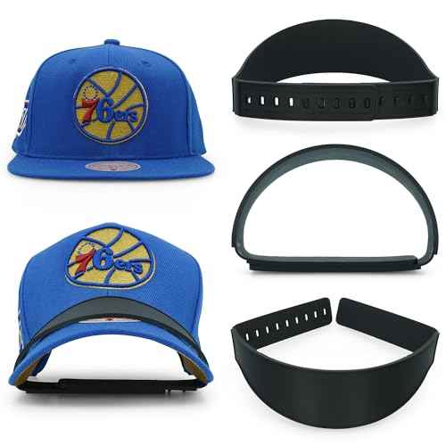 Modern JP Hat Brim Bender (1 PC) - Perfect Curve Band, Steaming Optional Hat Shaper - Easy Snap-on Curver Tool with 9 Brim Curve Options - Black