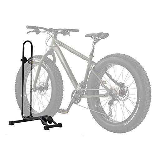 BikeHand Bike Floor Stand Parking Rack Stand - for 24"-29" Mountain MTB & Road Bikes Bicycles Indoor Outdoor Garage Storage - Fat Bike for 1 Bike