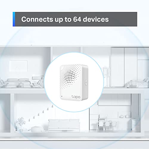 Tapo Smart Hub with Built-in Chime H100 - 2.4GHz Wi-Fi, Long-Range Connectivity