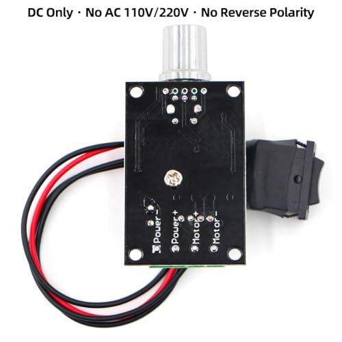 RioRand PWM DC Motor Speed Controller 6V-28V 3A - 1Pack