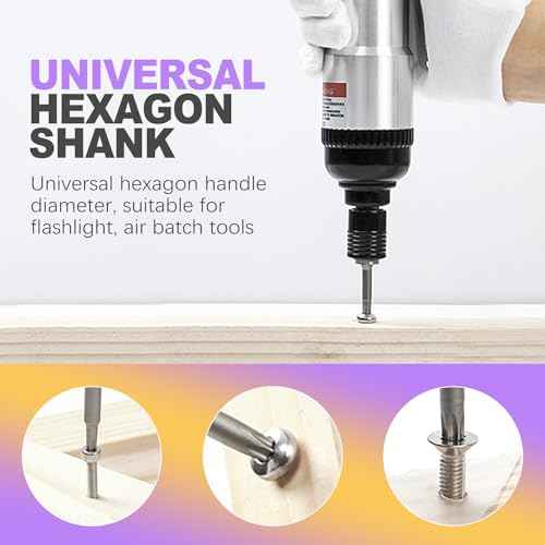 11-Piece 3" Long Magnetic Security Star Bit Set, S2 Steel, 1/4" Hex Shank, T6-T40 Tamper-Proof Screwdriver Bits for Impact Drill torx-compatible