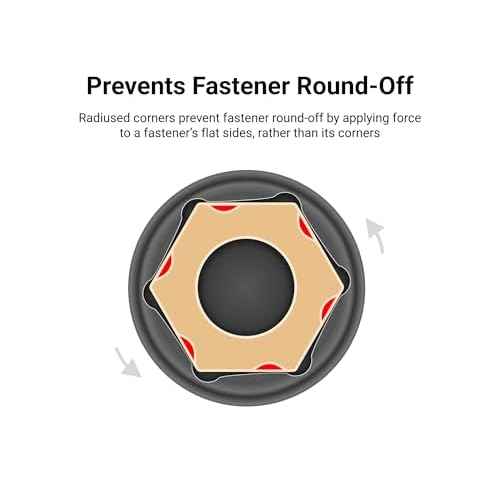 TEKTON 1/2 Inch Drive x 21 mm Deep 6-Point Impact Socket | SID23121