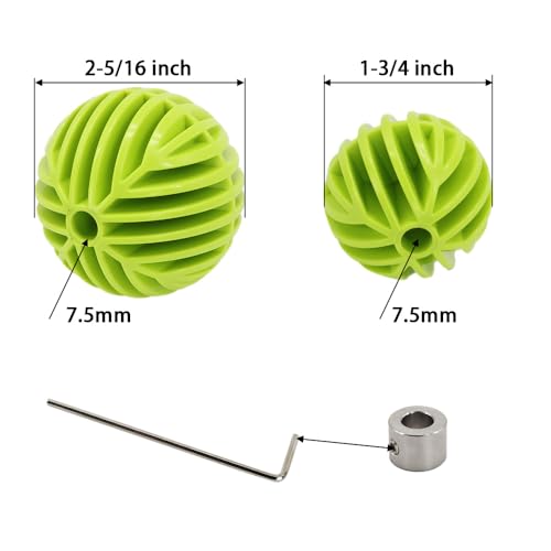 Flex Shank Installer Drill Bit Guide Tools/Cable Bit Bumper Balls for 1/4" Shank/in-Wall Drill Guide Kit 1-3/4" & 2-5/16" - S/4+Tool