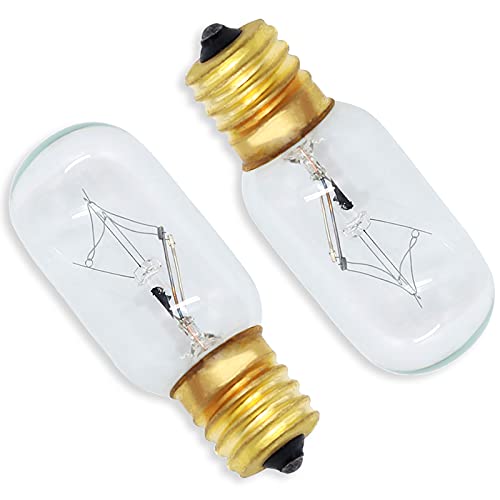 AMI PARTS WB36X10003 40W 130V E17 Microwave Light Bulb - 2 Piece Replacement