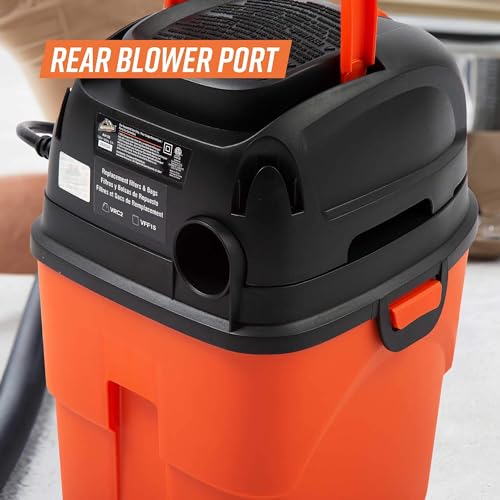 Armor All® AA155 1.5-Gallon Portable Wet/Dry Vacuum with Accessories
