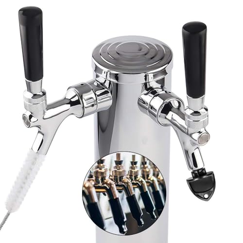 MRbrew Beer Tap Cleaning Kit 15Pcs – Faucet Brush, Cap Covers & Long Cleaners