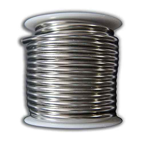 AIM Econosol 97/3 Lead-Free 0.125inch Solid Solder Wire for Plumbing Repairs (454g / 16oz)