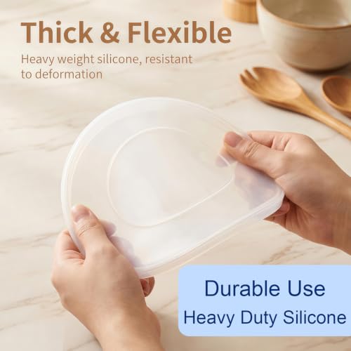Zieaolk 9.8-Inch Silicone Lid for Instant Pot 5Qt & 6Qt (Duo, Lux, Ultra) – Reusable Inner Pot Cover, BPA-Free